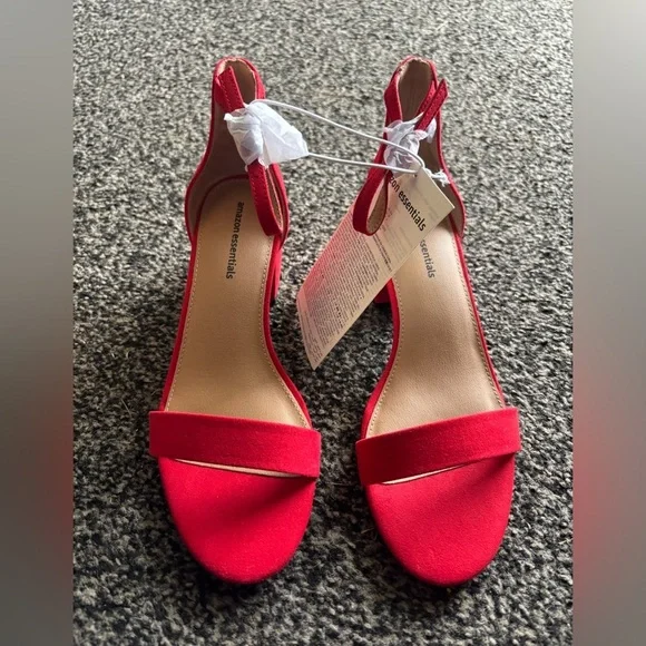 Red High Heel Shoes - Picture 7 of 13